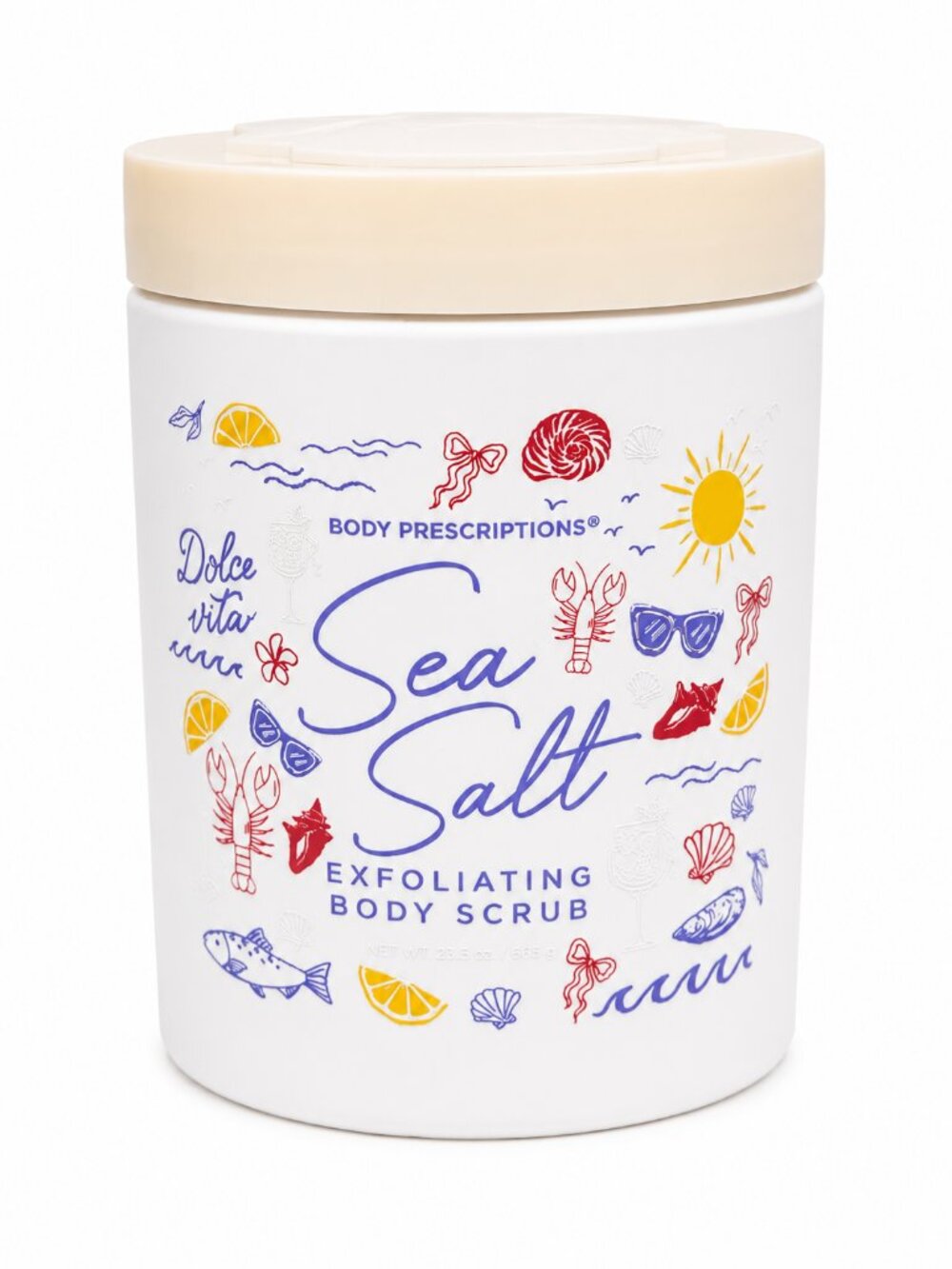 Body Prescriptions Sea Salt Exfoliating Body Scrub 23.6 oz